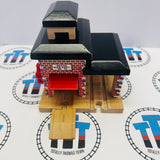 Fire Station #4 Door Does Not Stay Up Fully and Marked Track Wooden - Used