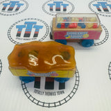 Candy Cars Tan Base (Thomas Wood Mattel) Wooden - Used