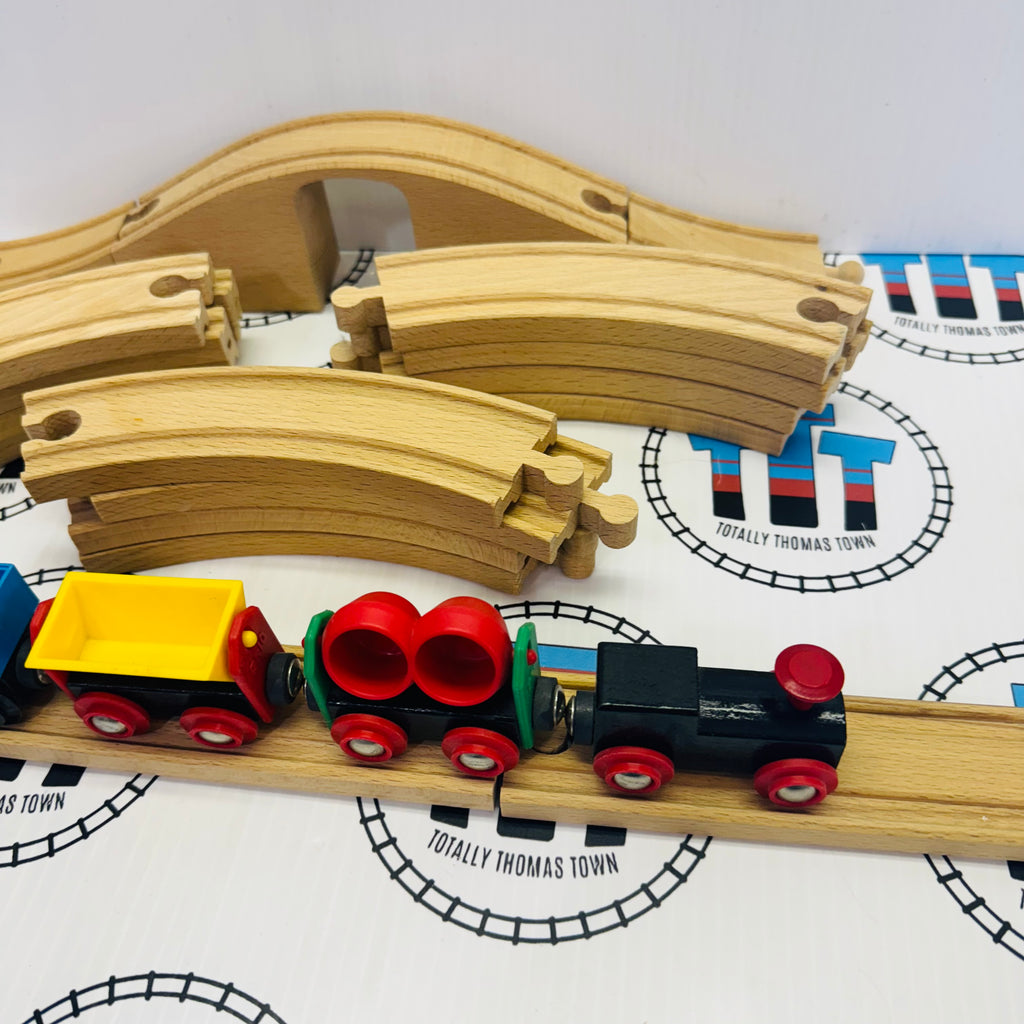 Brio Wooden Railway Vintage Brio Trains Brio Vintage Train Pack