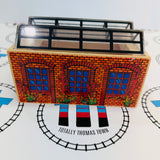 A Day at "The Works" Set #2 (No Trains or Playmat/Missing Signals/Chipped Bridge) Wooden - Used