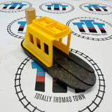 Busy Island Set #1 Complete Fair Condition/Marked Track with Thomas, Passenger Coach, Cargo Car and Jeremy (Thomas Wood Mattel) - Used