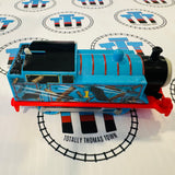 Thomas Twisting Tornado Different Face (2013) Ripped Sticker Fair Condition Used - Trackmaster Revolution