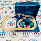 Tidmouth Station Travel Set with Thomas & Orange Rickety RARE Wooden - Used