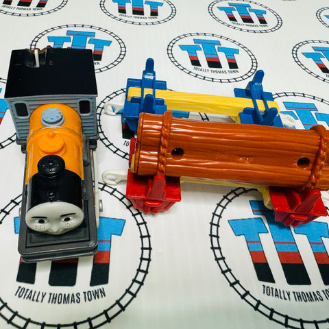 Dash the Logging Loco Missing 1 Set of Logs 2009 Mattel Good