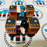 Annie & Clarabel (Thomas Wood Mattel Unpainted) Fair Condition Wooden - Used