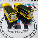 Iron Arry & Iron Bert (Mattel) Wooden - Used