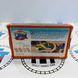 3.5" Curved Track #1 Vintage Clickity Clack 4 Pieces Wooden - Used in Box