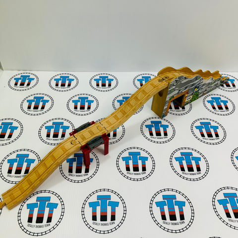Wharf Mountain with Stacking Riser (Marked/Damaged Peg) Wooden - Used