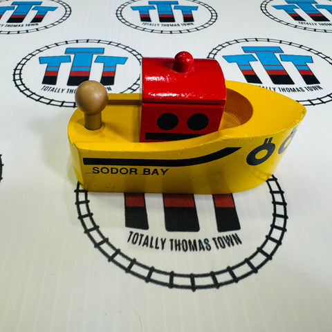Sodor Bay Tugboat (Learning Curve) Good Condition Wooden - Used