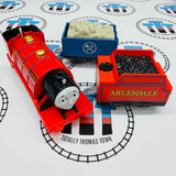 Mike & Tender #1 (2013 Mattel) Good Condition Used - Trackmaster Revolution
