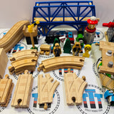 Down by The Docks Set #2 Fair Condition Wooden - Used in Box