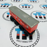 Sodor Mail Car #1 (Learning Curve 1996) Rare Fair Condition Chipping Paint Wooden - Used