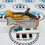 Harold (Thomas Wood Unpainted Mattel) Fair Condition Bent Blades Wooden - Used