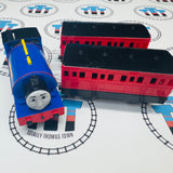 Sir Handel and Passenger Cars (2006) Noisy Used - Trackmaster