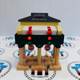 Deluxe Over the Track Signal House Good Condition #1 Wooden - Used