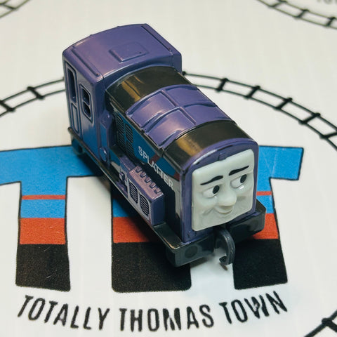 Splatter Happy Face Pull Along Capsule Plarail - Used