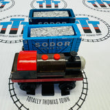 Bertram with Scrap Cars #2 (Learning Curve 2000) Wooden - Used