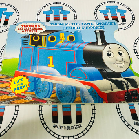 Thomas the Tank Engine's Hidden Surprises Board Book Lift and Peek - Used