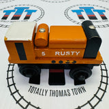 Rusty White Roof (Learning Curve 1994) Rare Wooden - Used