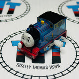 Clear Glitter Thomas Newer Face Mouth Closed Capsule Plarail Wind Up - Used