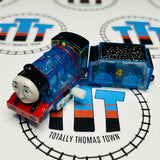 Clear Glitter Gordon Capsule Plarail Wind Up - Used