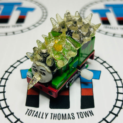 Jack Frost Percy (Glued Ice Piece) Capsule Plarail Wind Up - Used