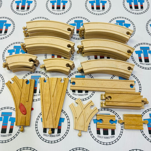 Value Track Pack #26 Generic Brand Wooden - Used