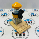 Water Tower Yellow and Black NO Water Wooden - Used