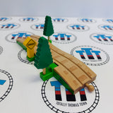 Trees on the Track #2 VERY Stiff to Slide Wooden - Used