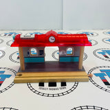 Station with Rotating New York Sign Generic Brand Wooden - Used