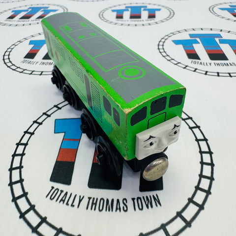 Boco Flat Magnet Grey Top Rare Wooden - Used