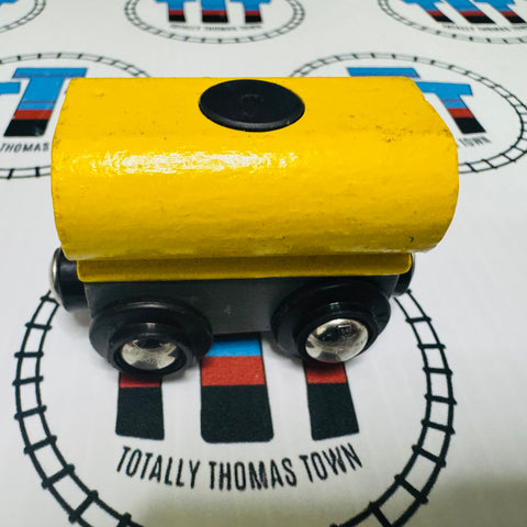 BRIO Yellow Cargo Car Squared Top Wooden - Used