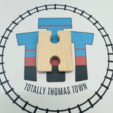 Female Adapter Track Clickity Clack - 1 Piece Thomas Brand Wooden - Used