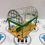 Knapford Station #4 Rare Fair Condition Marked/Stained Clickity Clack Wooden - Used