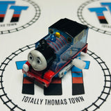 Clear Glitter Thomas Grinning Newer Face Capsule Plarail Wind Up - Used