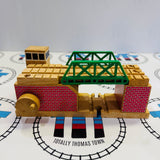 Lifting Bridge #14 Clickity Clack NOT WORKING/No Accessories Wooden - Used