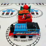 Holiday Cargo Delivery Set #1 Complete (Different Cargo Cars/Some Pieces Bent) Used - Trackmaster Revolution