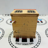 BRIO 33365 Engine Shed no Switch Fair Condition Marked/Stained Wooden - Used