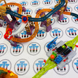 Crystal Caves and Trains Mega Set with Trains Complete All Engines Go Used - Motorized