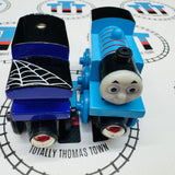 Thomas - Halloween Thomas & Caboose (Learning Curve) Very Good Condition Wooden - Used