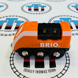 BRIO 33246 Light & Sound Flashing Engine #1 No Horn Wooden - Used
