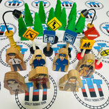 Accessory Pack #1 - 26 Pieces Wooden - Used