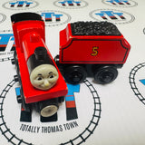 James & Tender #2 (Learning Curve 2000) Discoloured Face Rare Wooden - Used