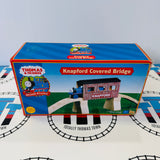 Knapford Covered Bridge Fair Condition Wooden - Used in Box