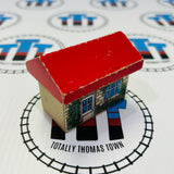 Red Roof House Rare Fair Condition Wooden - Used