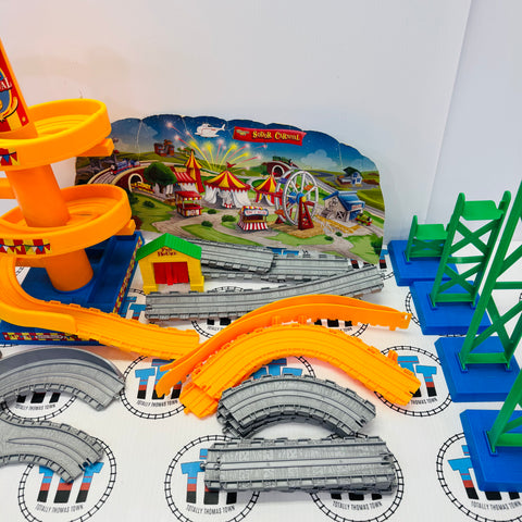 Thomas & Percy’s Carnival Adventure Set with Sounds #3 as Shown some ripping stickers Used - Take Along