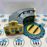 Tidmouth Sheds Roundhouse #3 with Discoloured Turntable Wooden - Used