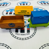 Brendam Shipping Cargo Cars (Missing Cargo) Used - Trackmaster
