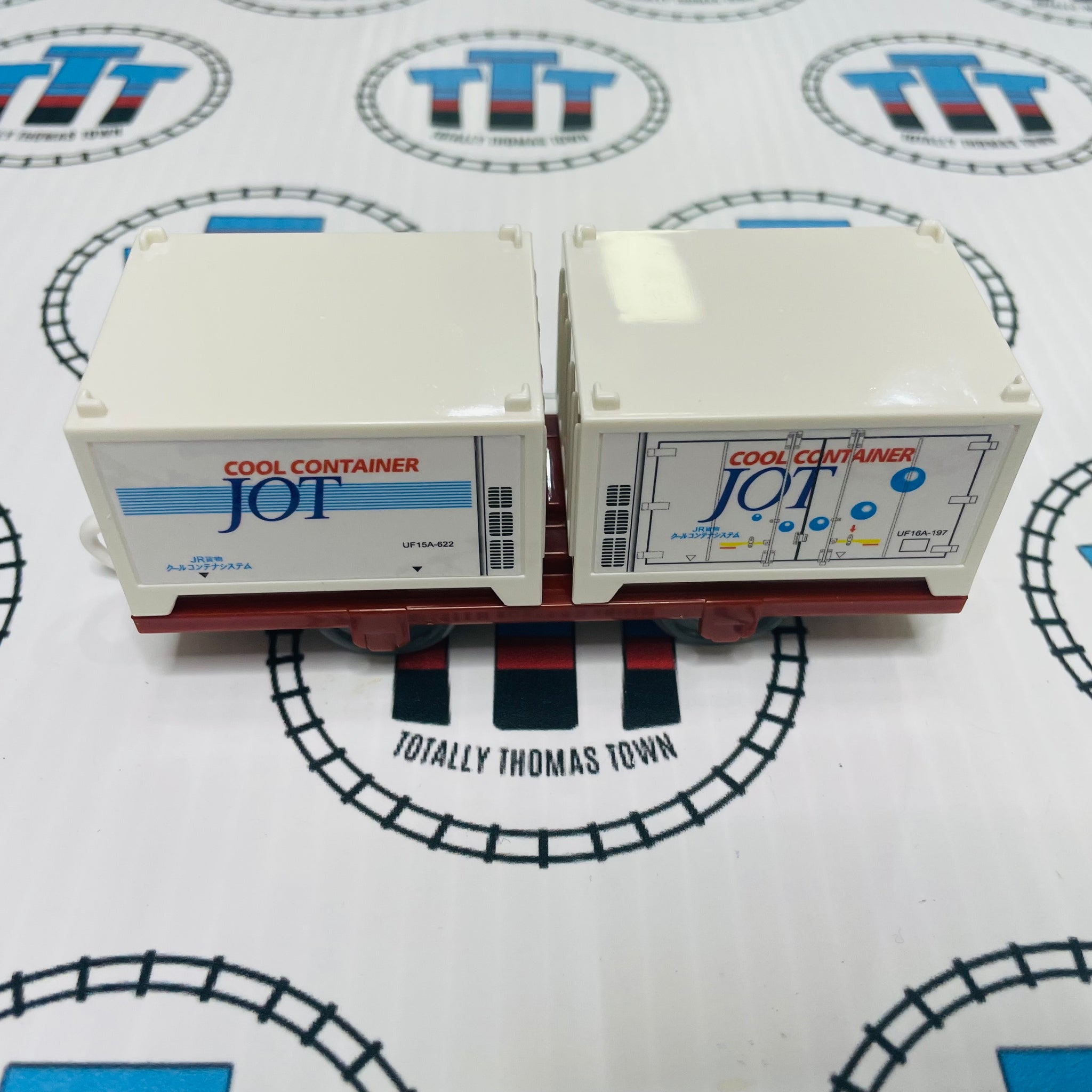 Sodor Container Car JOT New no Box - TOMY – Totally Thomas Town