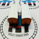 Clockwork Thomas, Annie, Clarabel, & Troublesome Truck Damaged/Glued (SEE NOTES FOR DETAILS) Used - Hornby